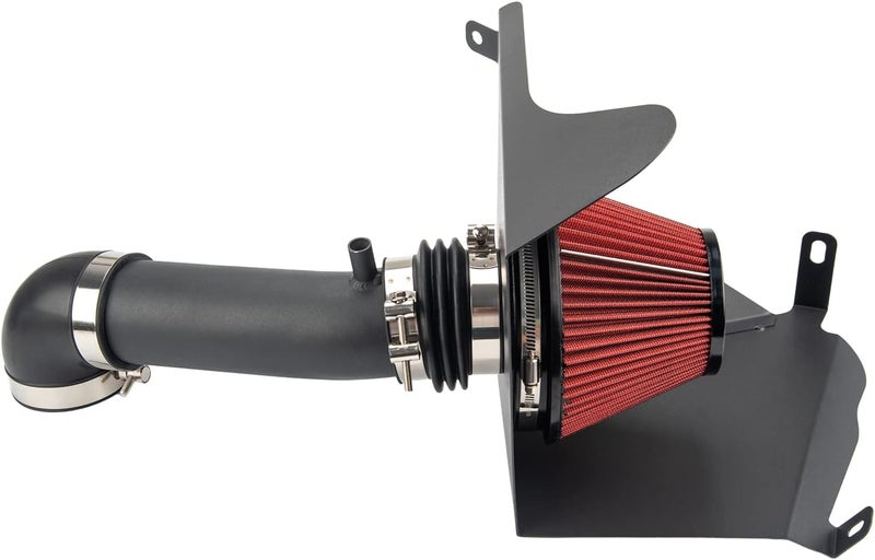 AUTOSITY Aluminum Cold Air Intake System Kit with Filter for 1991-2001 Cherokee 4.0L L6, 1991-2001 Cherokee XJ 2.5L L4 High Performance Increase Acceleration and Towing Power - Image 3